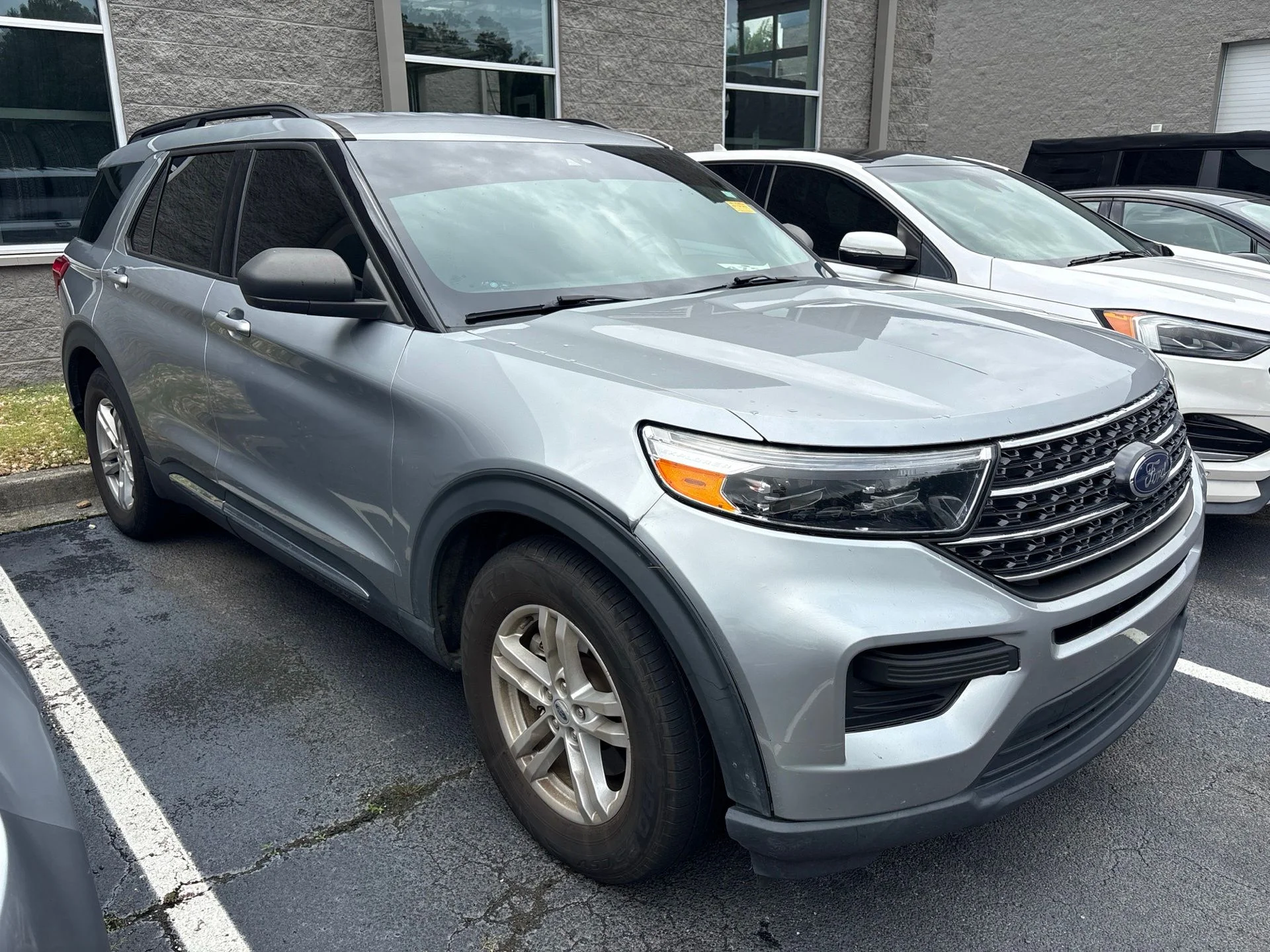 Used 2021 Silver Metallic Ford XLT image 2