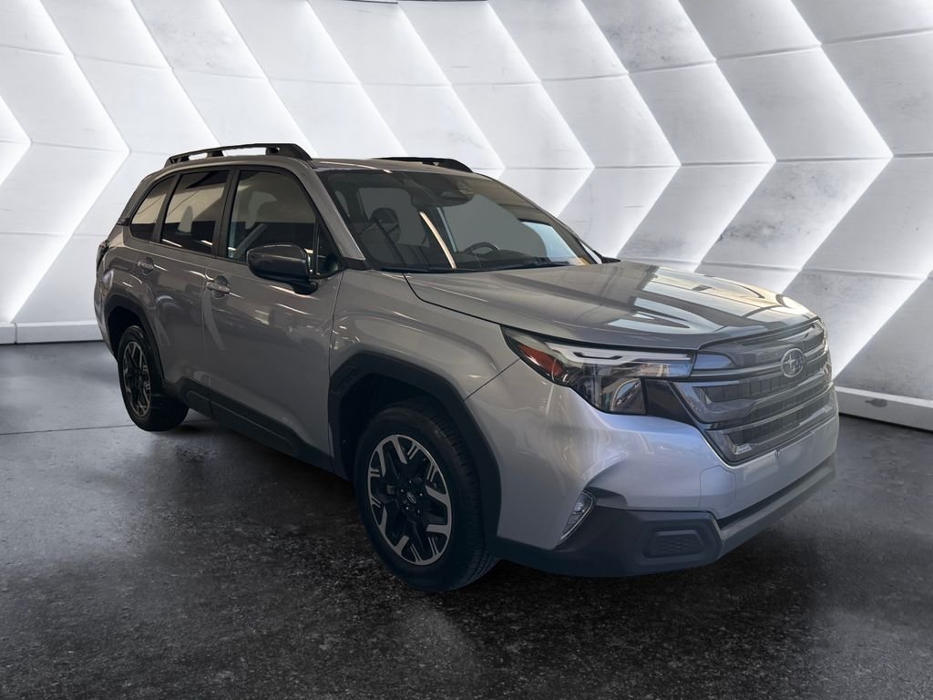 Silver 2025 Subaru Forester Premium Crossover AWD SUV / Crossover All-Wheel Drive