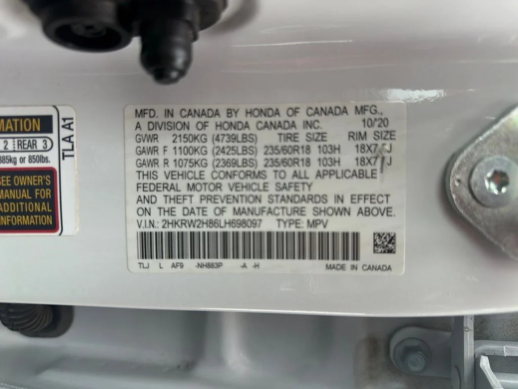 Used 2020 White Honda EX-L image 31