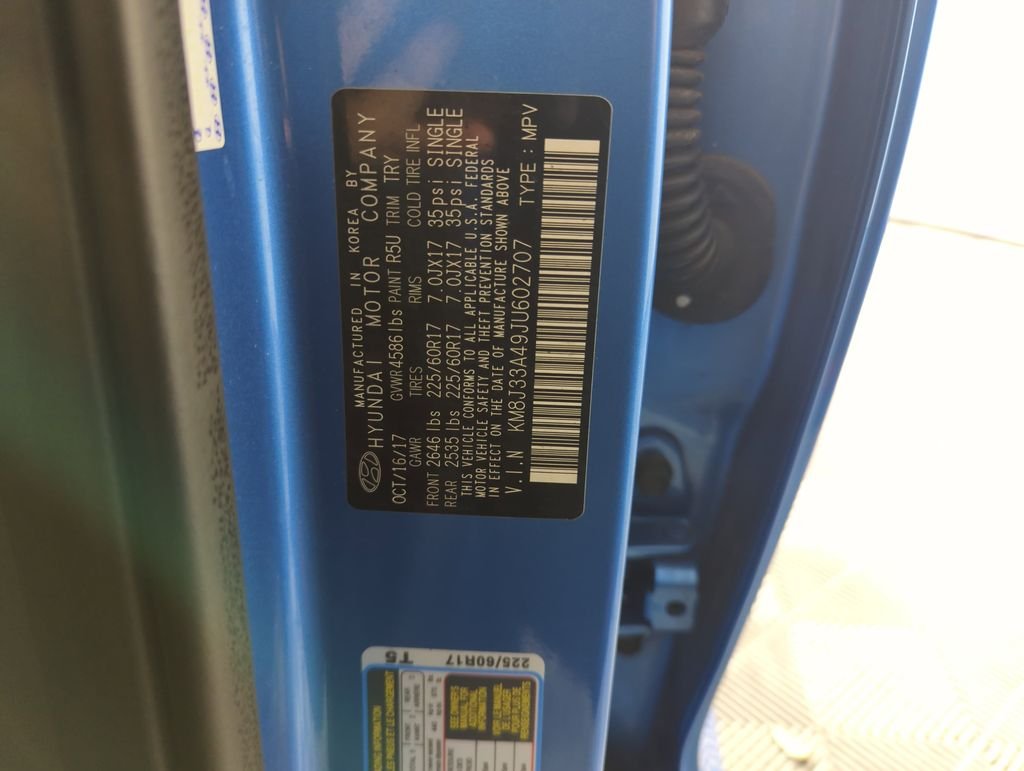 Used 2018 Blue Hyundai SEL Plus image 38