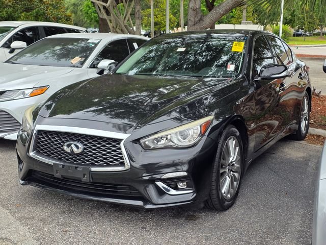 Used 2018 Black INFINITI 3.0t LUXE image 2