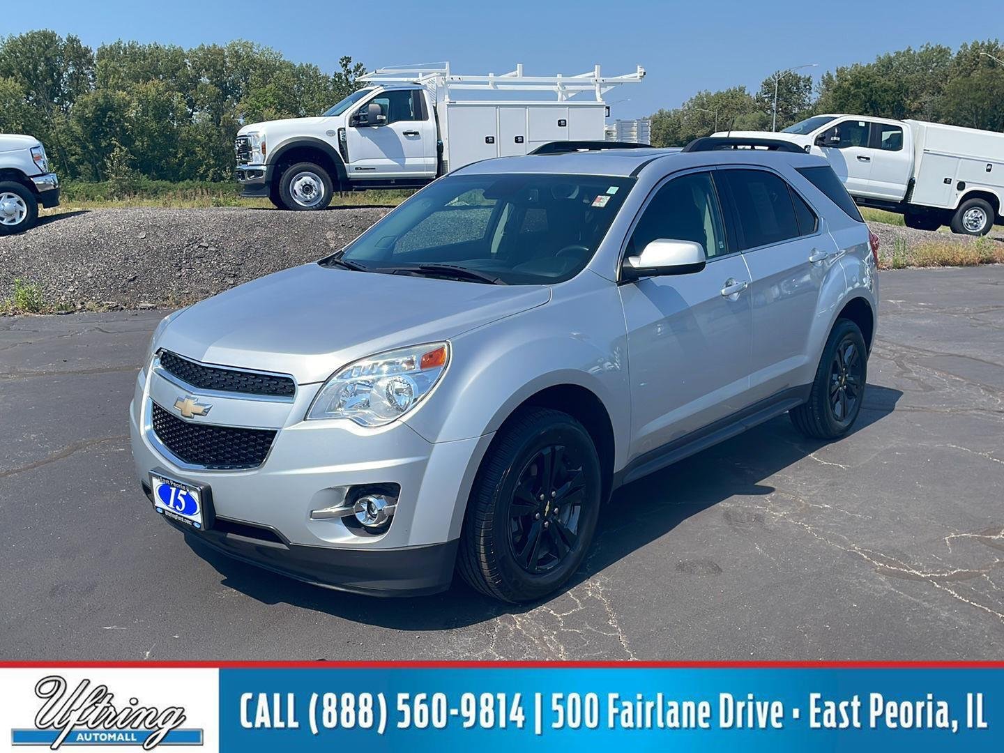 Used 2015 Silver Ice Metallic Chevrolet LT image 1