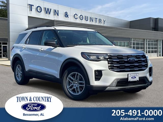 New 2026 Star White Metallic Tri-Coat Ford Active image 1