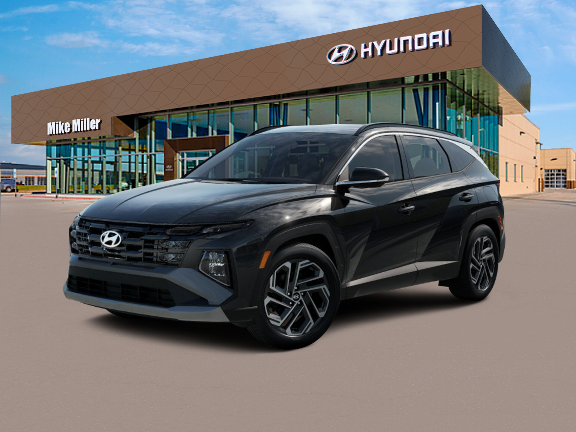 New 2026 Phantom Black Hyundai SEL Plus AWD image 2