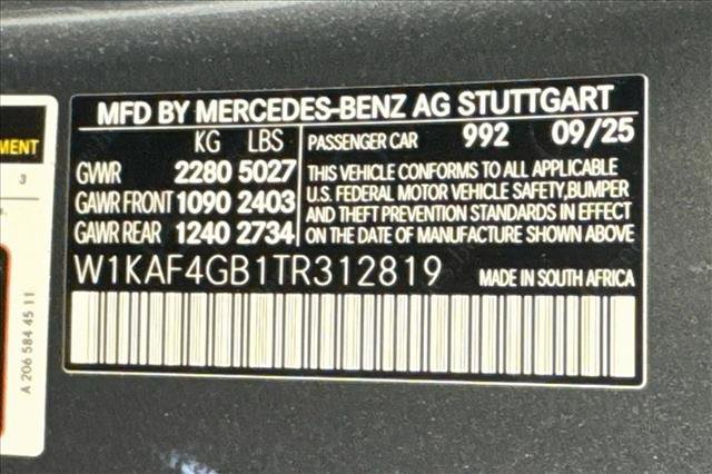 New 2026 Selenite Grey Metallic Mercedes-Benz C 300 image 60