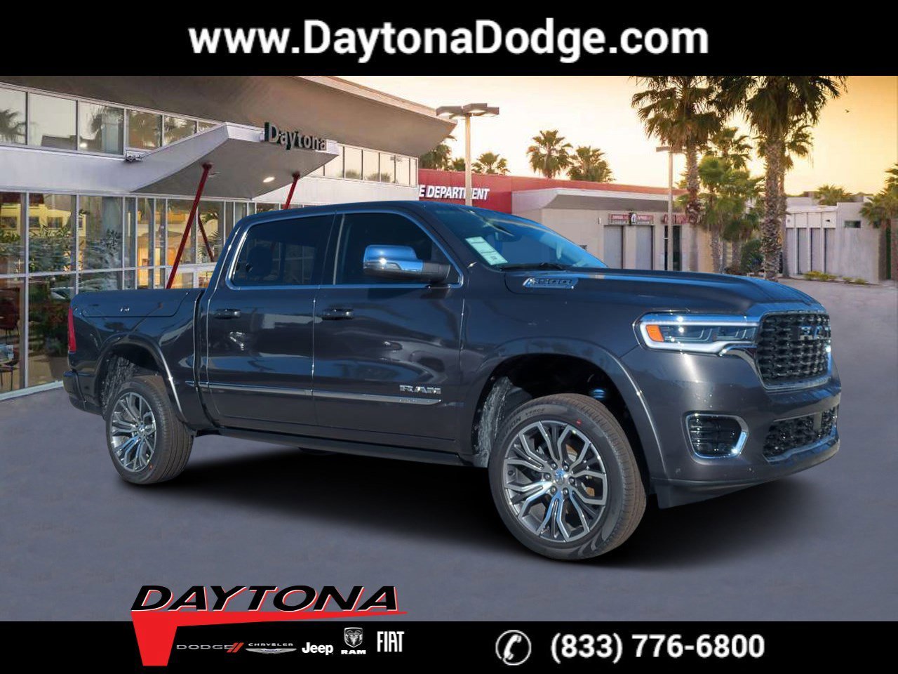 New 2026 Granite Crystal Metallic Clearcoat RAM Tungsten image 1