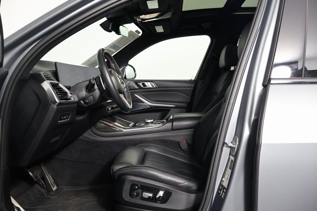 Used 2024 Frozen Pure Grey Metallic BMW M60i image 10