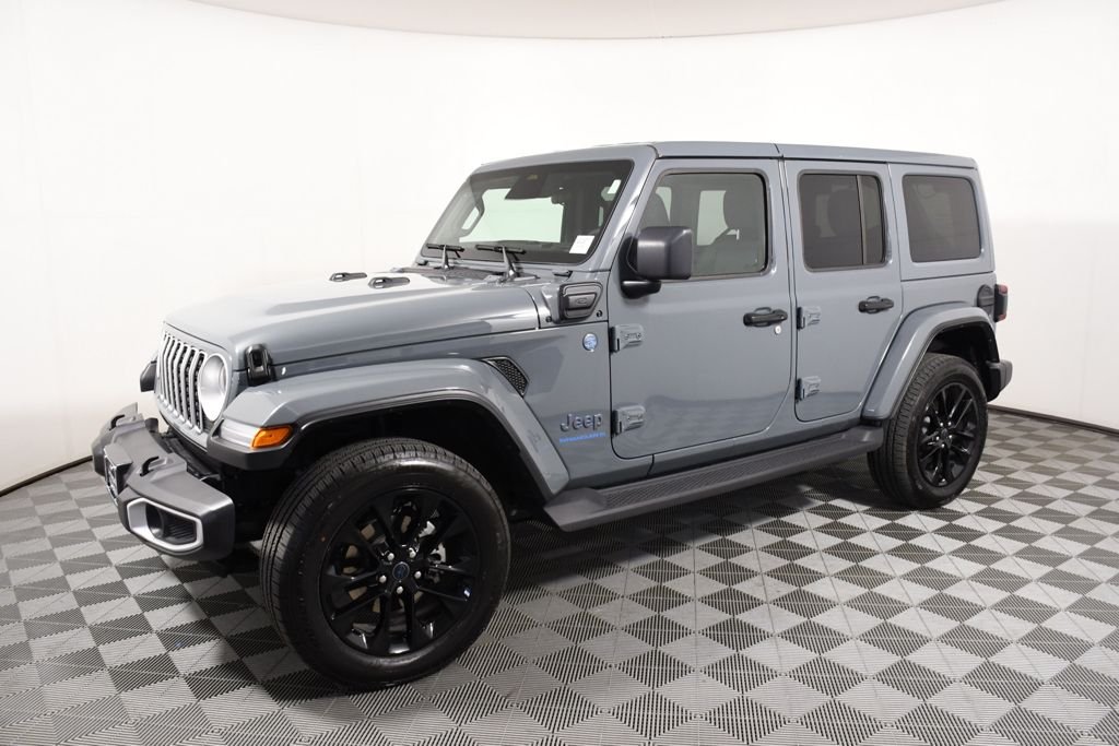 Used 2025 Jeep Wrangler 4xe Sahara 4XE with VIN 1C4RJXP68SW602457 for sale in Richfield, Minnesota