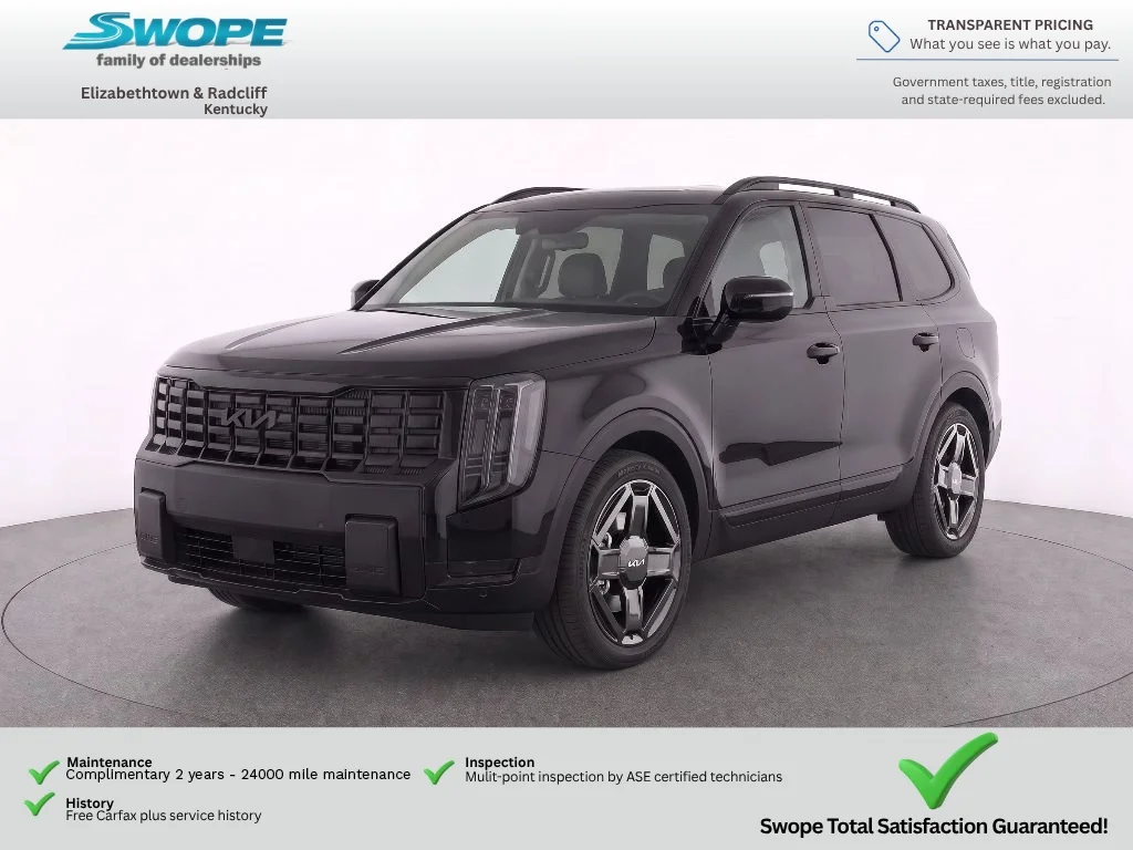 Used 2027 EBONY BLACK Kia X-Line SX-Prestige image 1