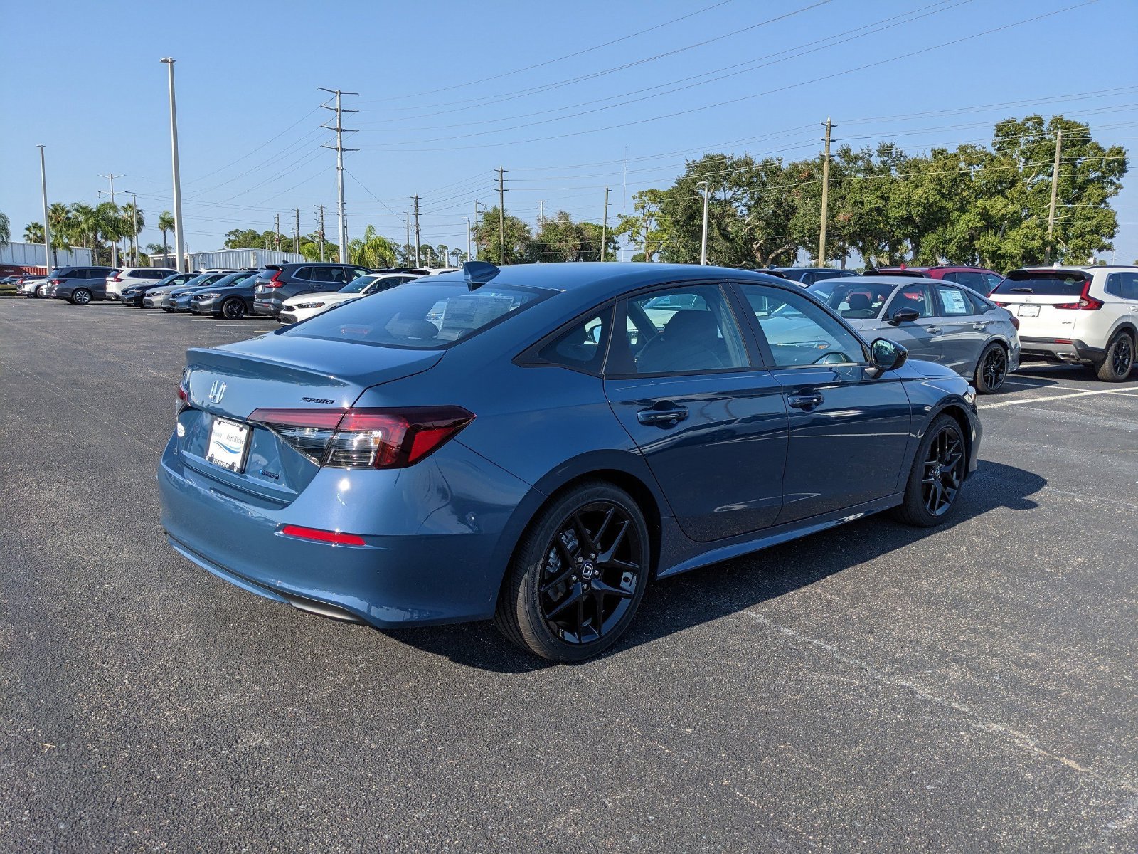 New 2026 Blue Lagoon Pearl Honda Sport image 4