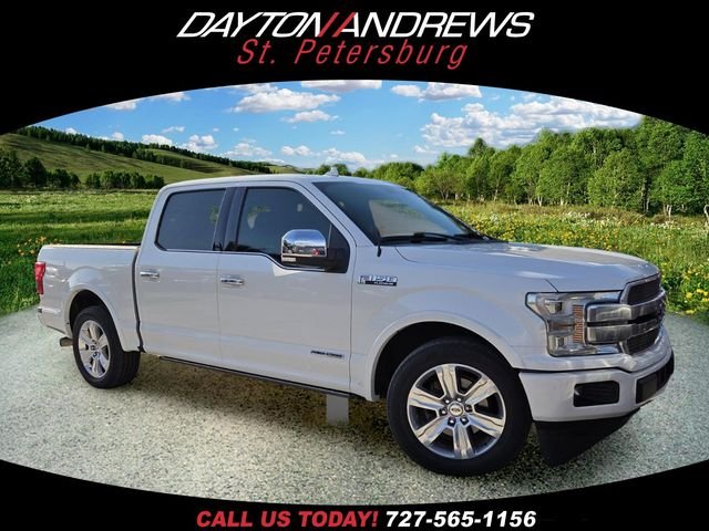 Used 2018 White Ford Platinum image 1