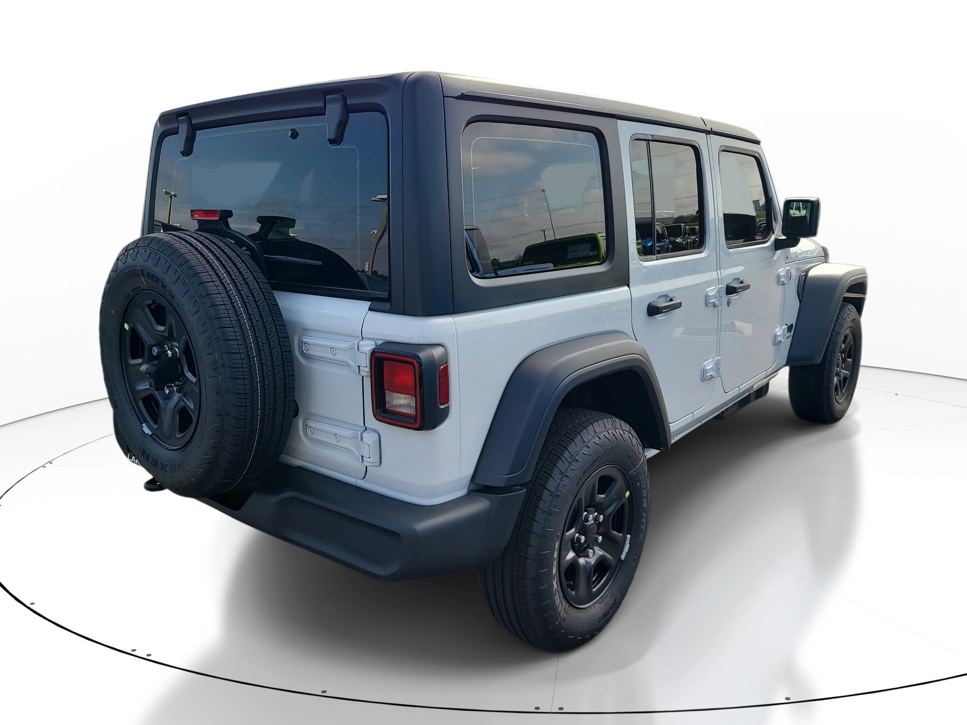 New 2026 Bright White Clearcoat Jeep Sport image 6