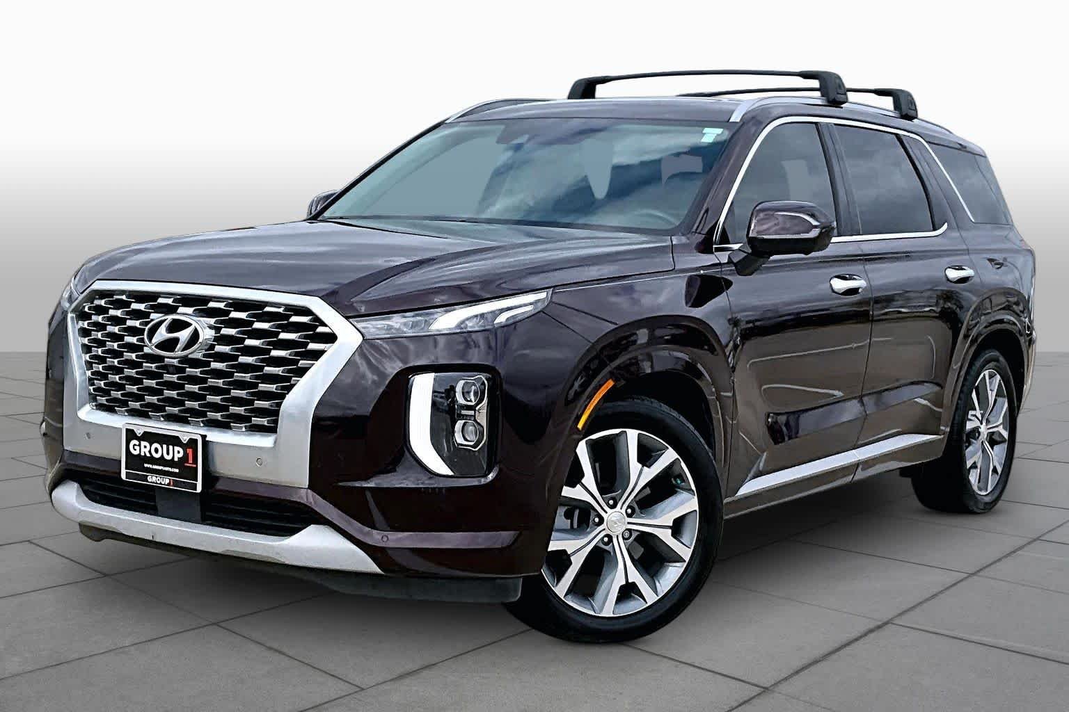 Used 2021 Sierra Burgundy Hyundai Limited image 2