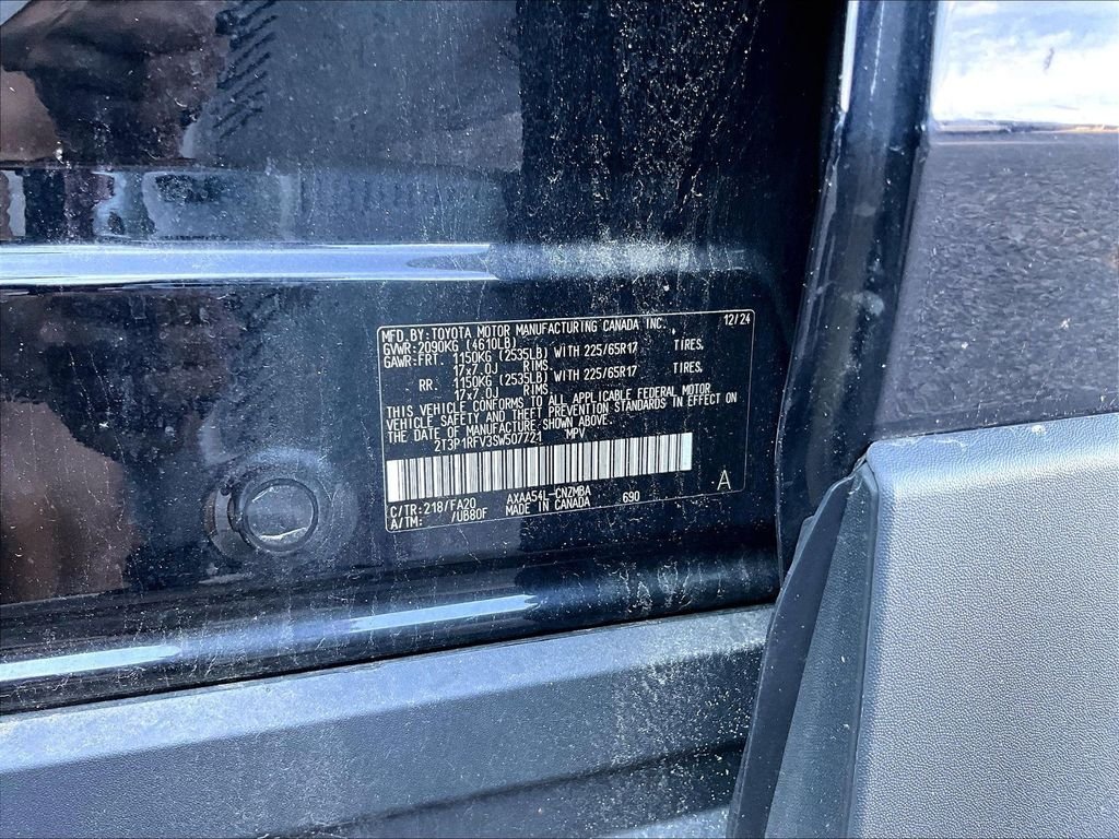 Used 2025 Black Toyota XLE image 9