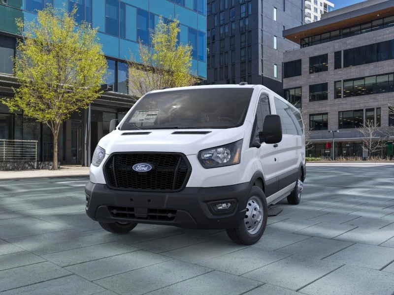 New 2026 Oxford White Ford Passenger Van XL image 2