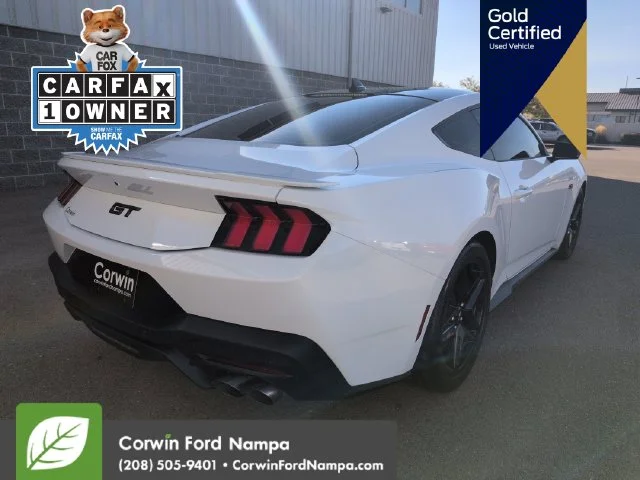 Certified Used 2025 White Ford GT Premium image 3