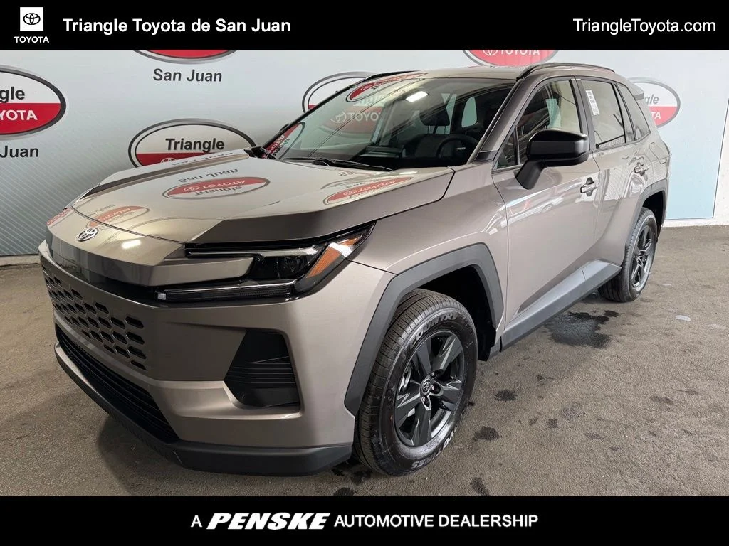 New 2026 Silver Toyota LE image 1