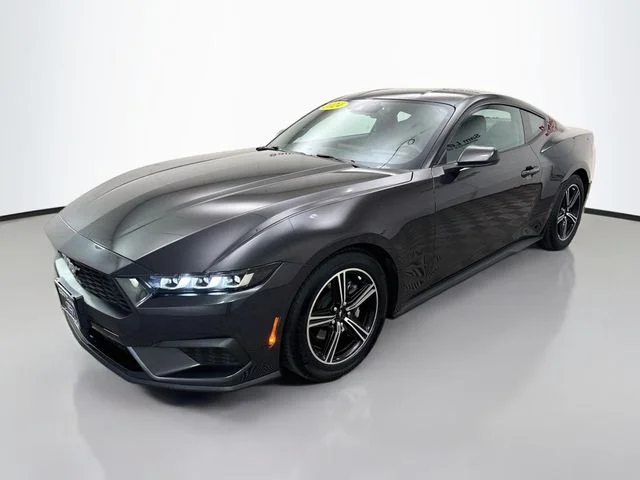 Used 2024 Gray Metallic Ford EcoBoost image 3