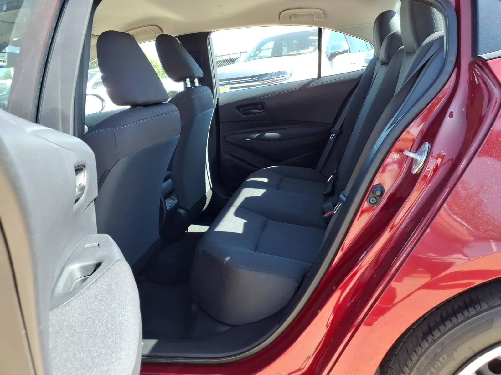 Used 2025 Ruby Flare Pearl Toyota LE image 14
