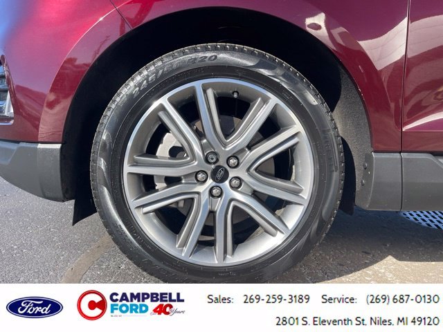 Certified Used 2023 Burgundy Ford Titanium image 7