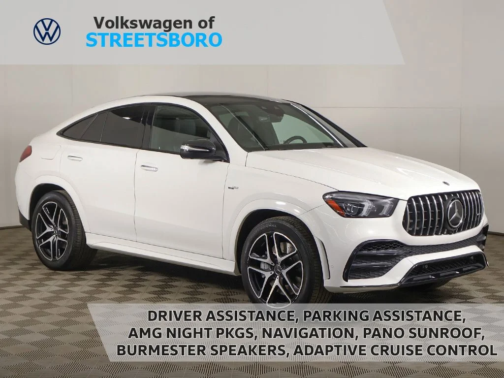 Used 2022 Polar White Mercedes-Benz GLE 53 AMG® image 1