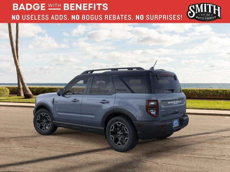 New 2025 Azure Gray Metallic Tri-Coat Ford Outer Banks® image 5
