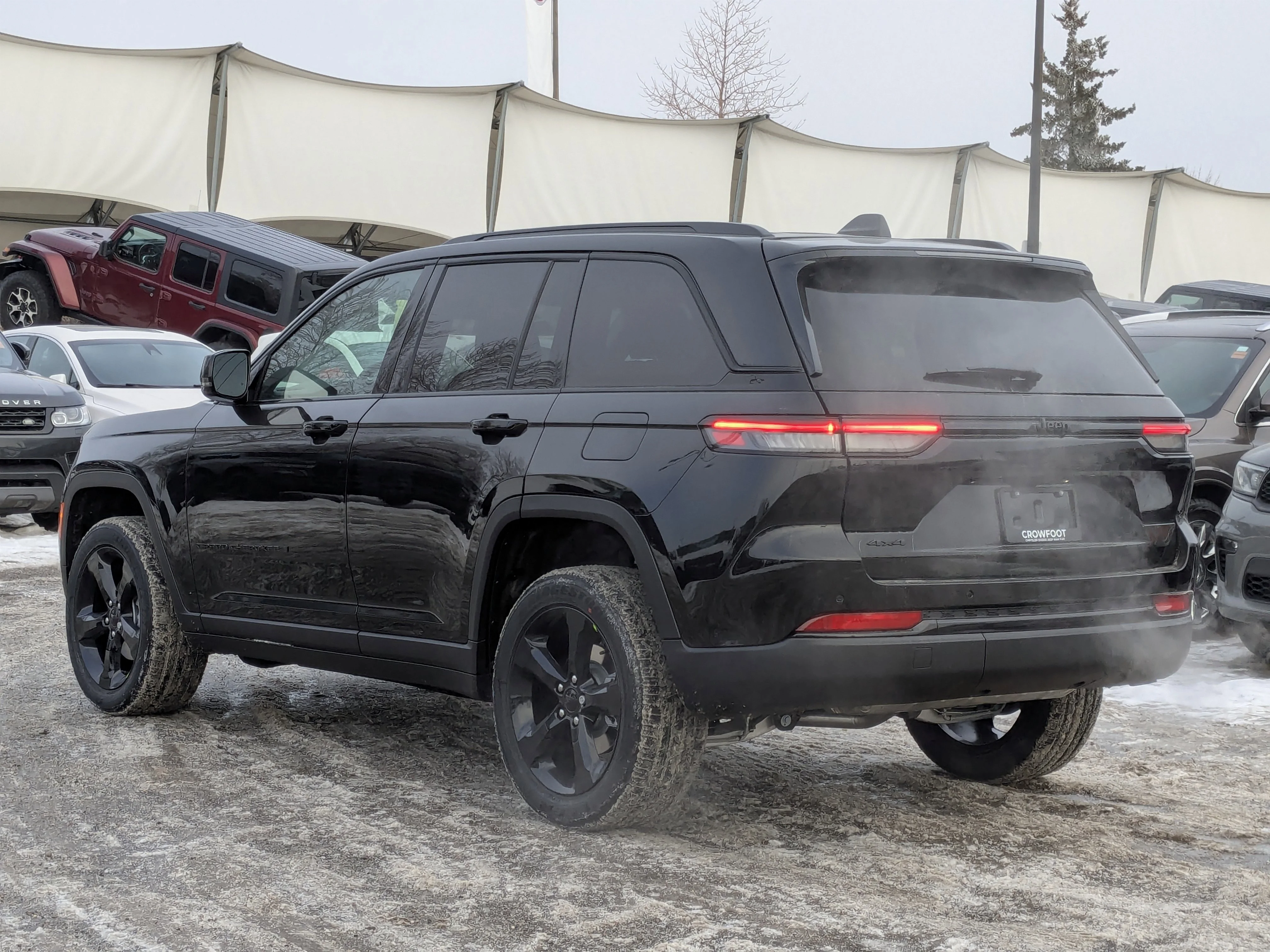 New 2025 Black Jeep Altitude - - Power Sunroof - Power Liftgate - Wireless Charging - 20 Black Wheels & More image 6