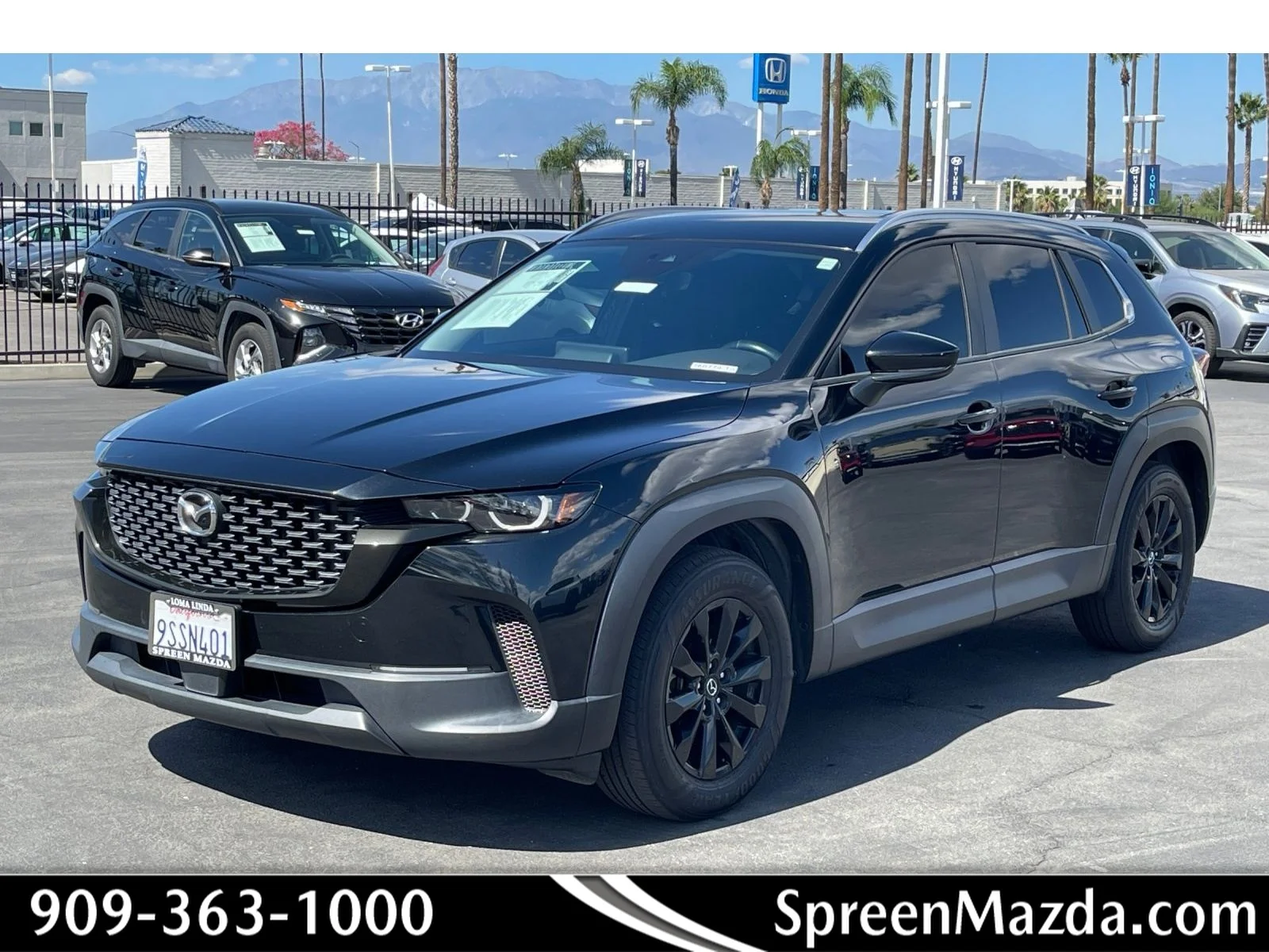 Used 2024 Jet Black Mica Mazda 2.5 S Preferred Package image 1