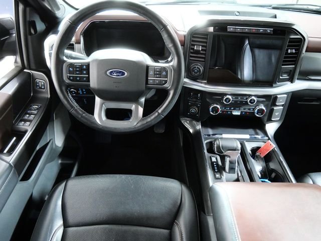 Certified Used 2021 Black Ford Lariat image 4