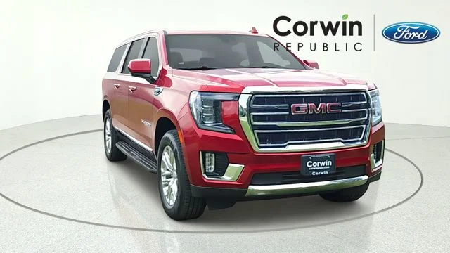 Used 2023 Volcanic Red GMC SLT image 2