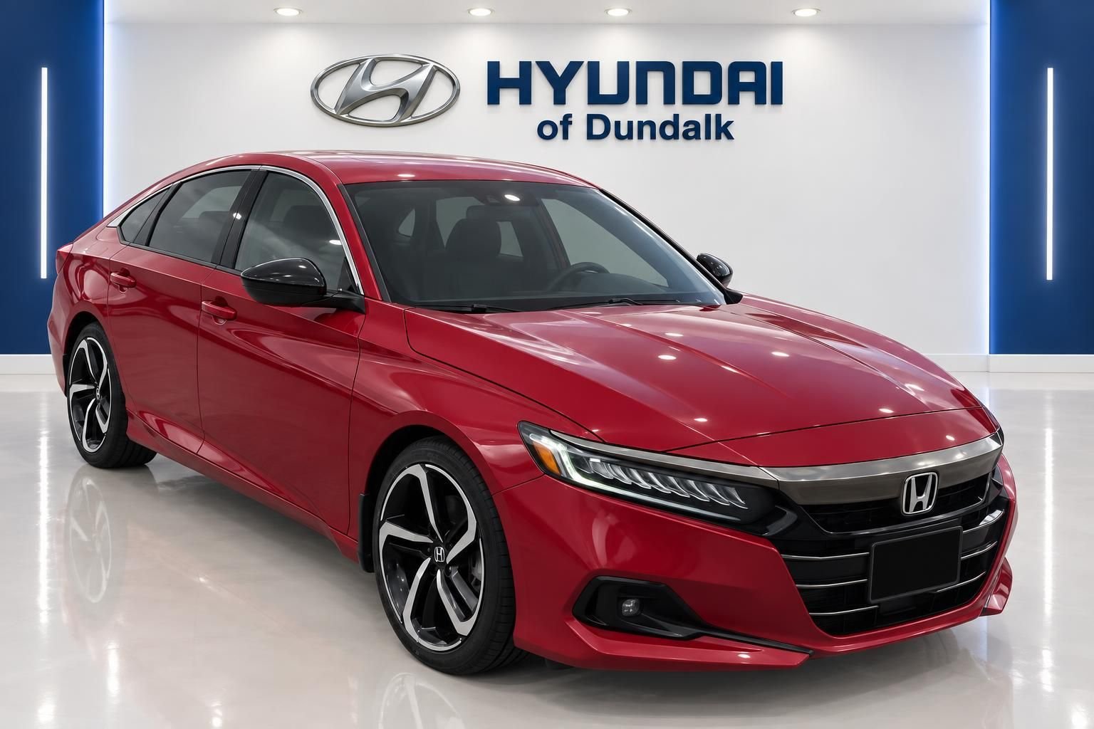 Used 2021 Red Honda Sport image 3