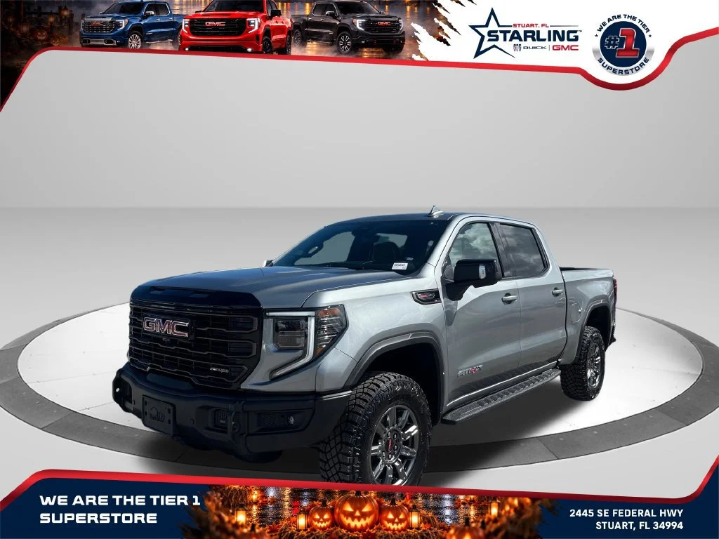 New 2026 Sterling Metallic GMC AT4X image 1