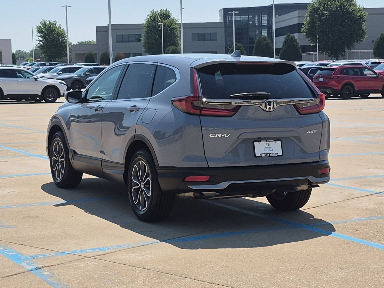 Certified Used 2022 Sonic Gray Pearl Honda EX-L AWD image 9