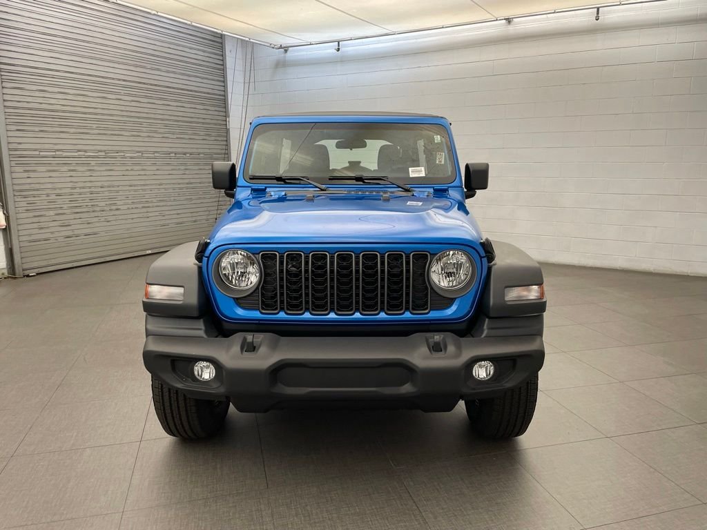 New 2026 Hydro Blue Pearl-Coat Exterior Paint Jeep Sport image 6