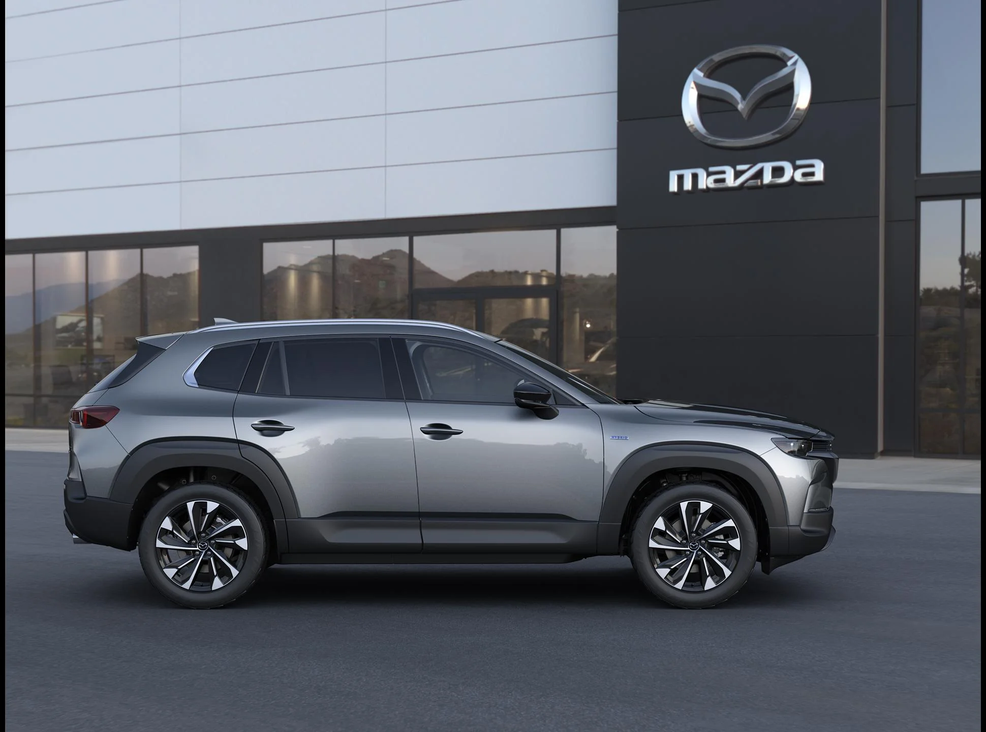 New 2026 Machine Gray Metallic Mazda Premium Plus AWD image 5