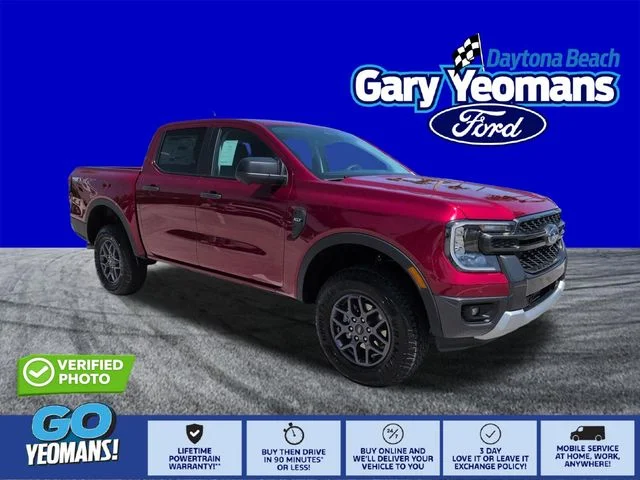 New 2026 Ruby Red Metallic Tinted Clearcoat Ford XLT image 1