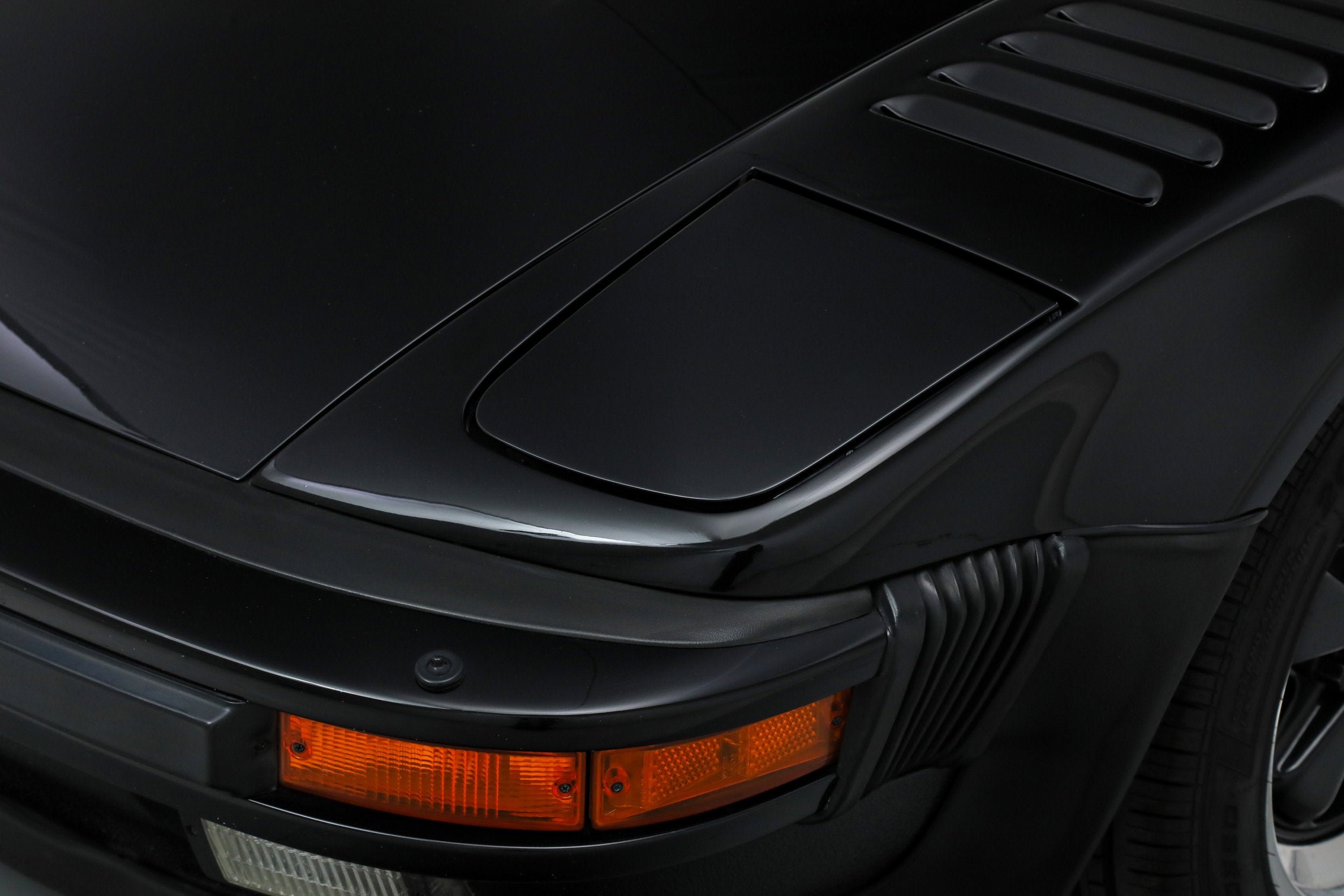 Used 1989 Black Porsche Turbo Cabriolet Slantnose image 25