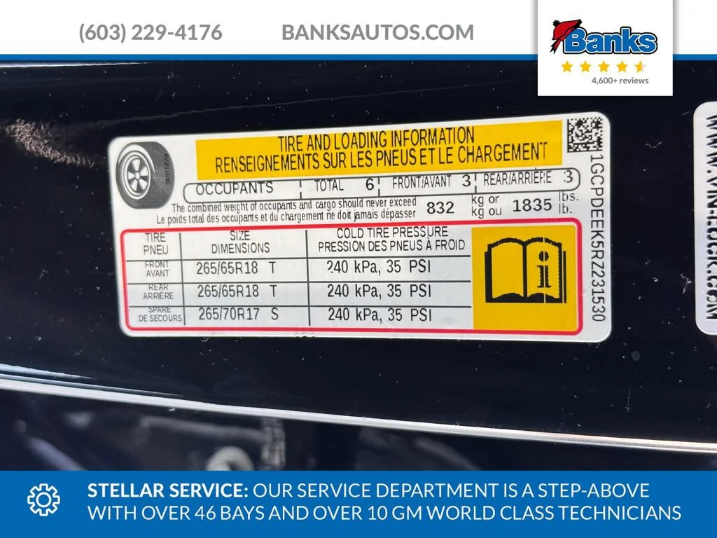 Certified Used 2024 Black Chevrolet RST image 9
