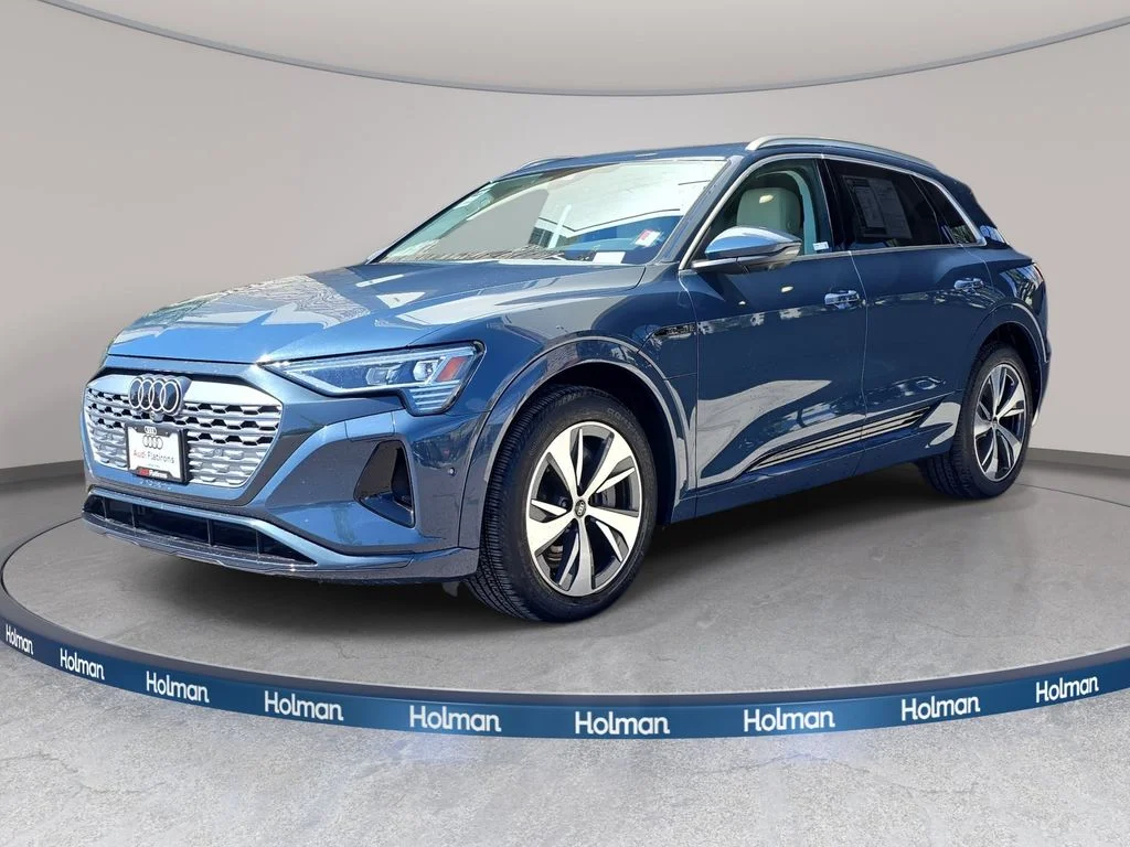 Used 2024 Blue Audi Premium Plus image 1