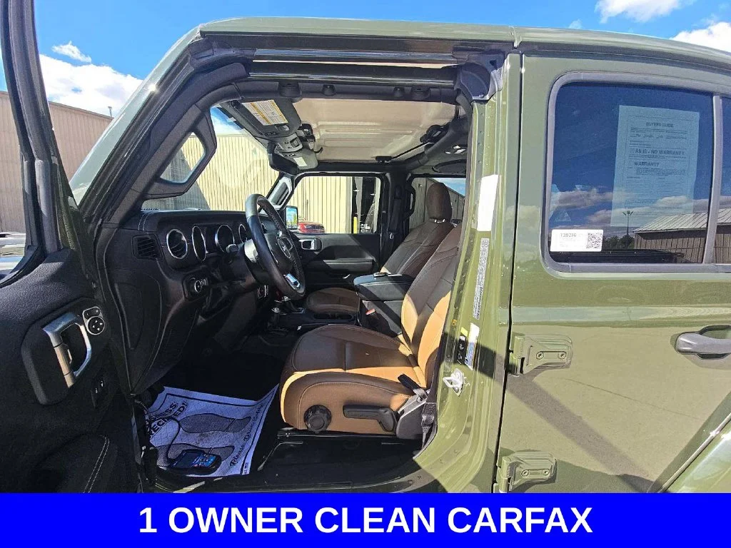Used 2022 Green Jeep Unlimited Sahara image 6
