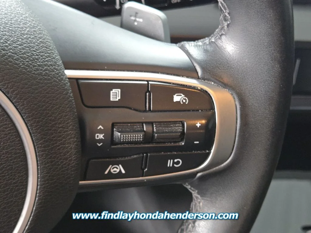 Used 2023 Blue Kia EX image 27