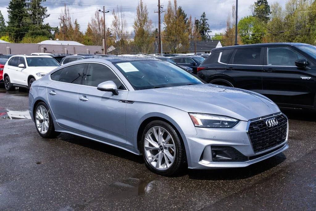 Used 2021 Silver Audi 40 Premium Plus image 1