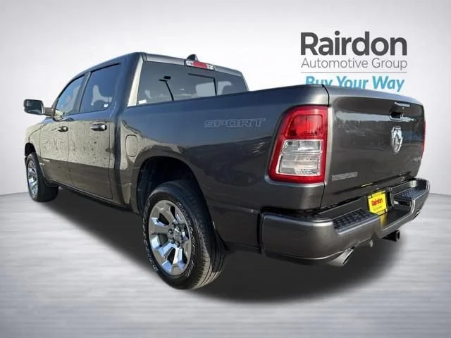 Used 2022 Granite Crystal Metallic Clearcoat Ram Big Horn image 5
