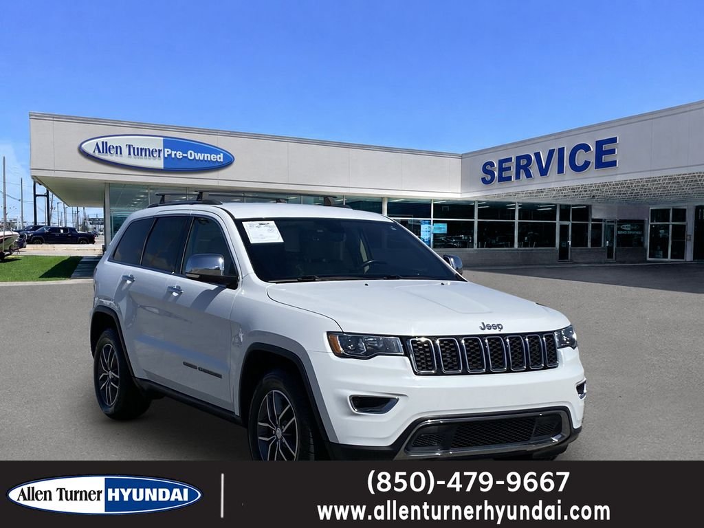 Used 2018 Bright White Clearcoat Jeep Limited image 1