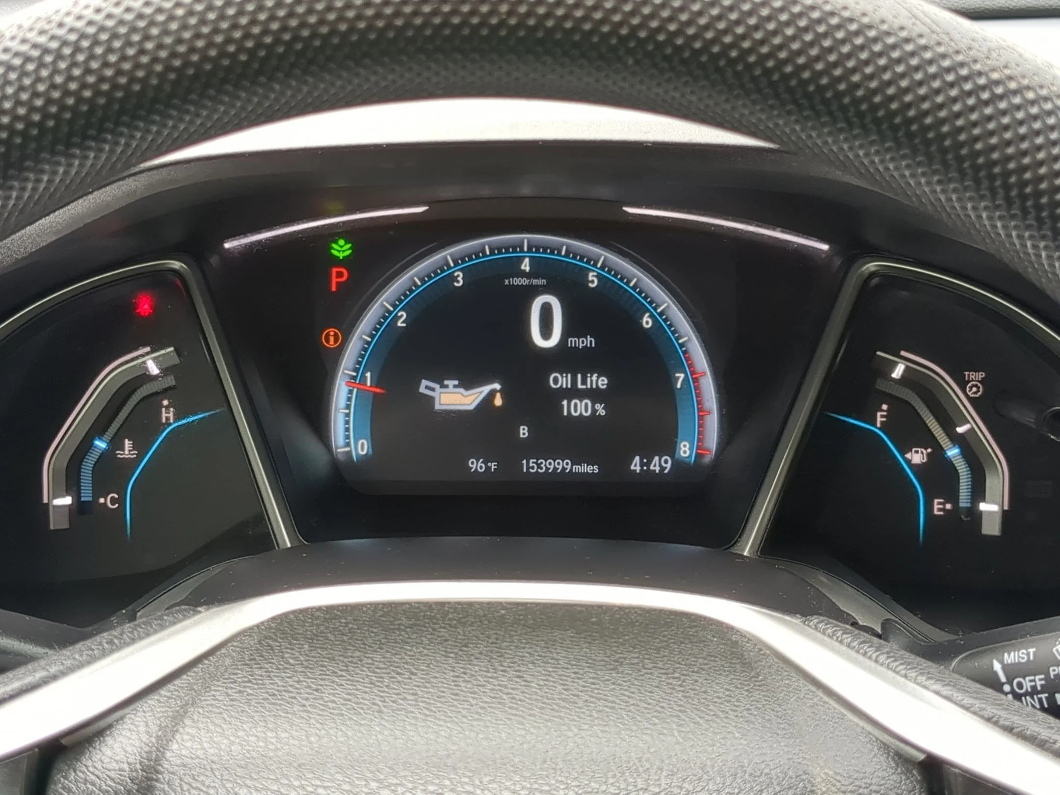Used 2017 Crystal Black Pearl Honda EX image 15