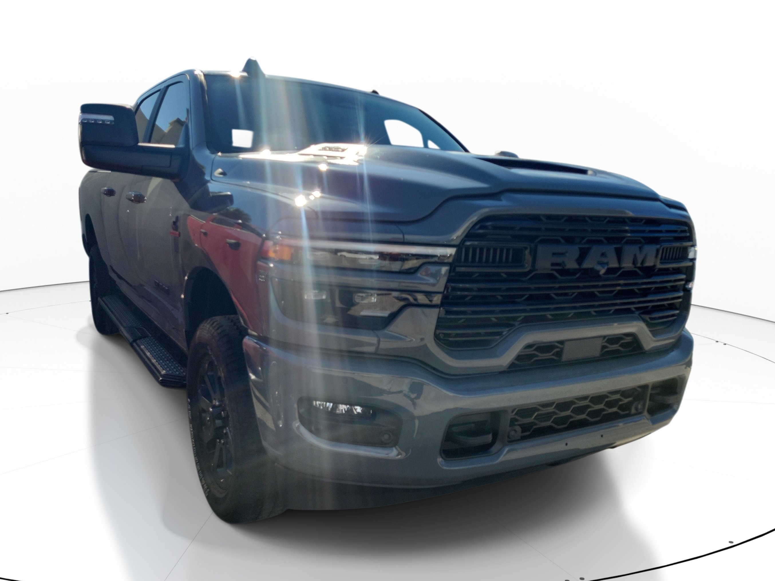 New 2026 Ceramic Gray Clear-Coat Exterior Paint RAM Laramie image 1
