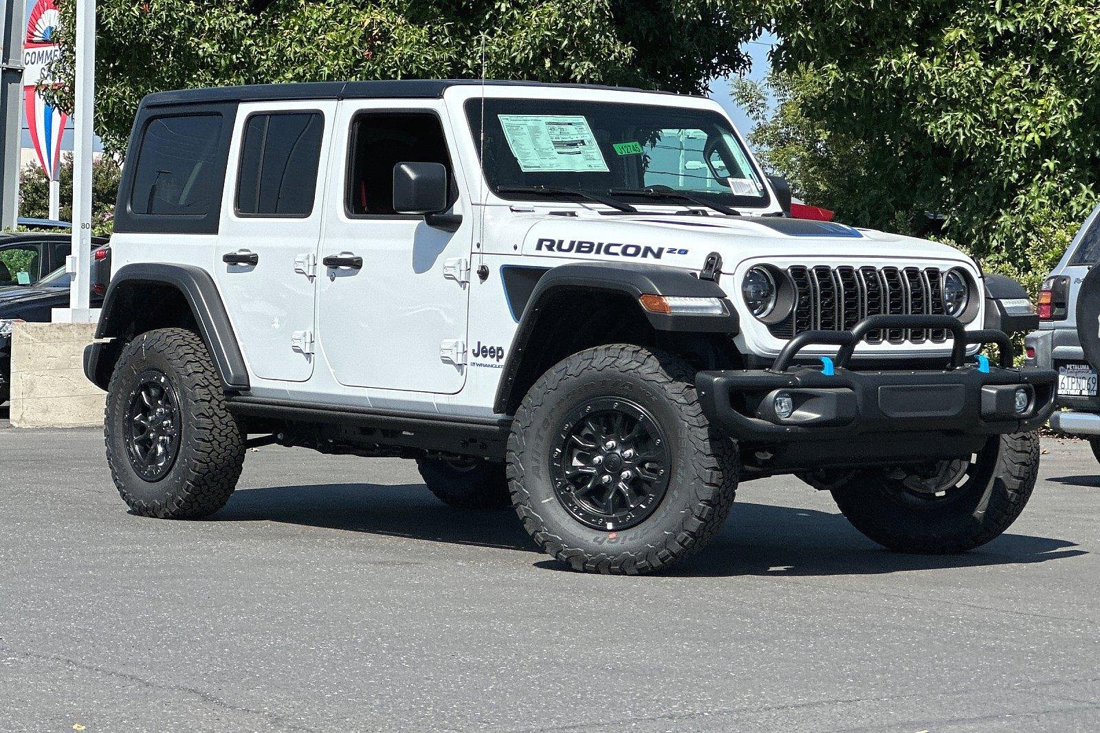 New 2023 Bright White Clearcoat Jeep Rubicon 20th Anniversary image 1