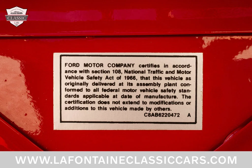 Used 1969 Red Ford Mach 1 image 45