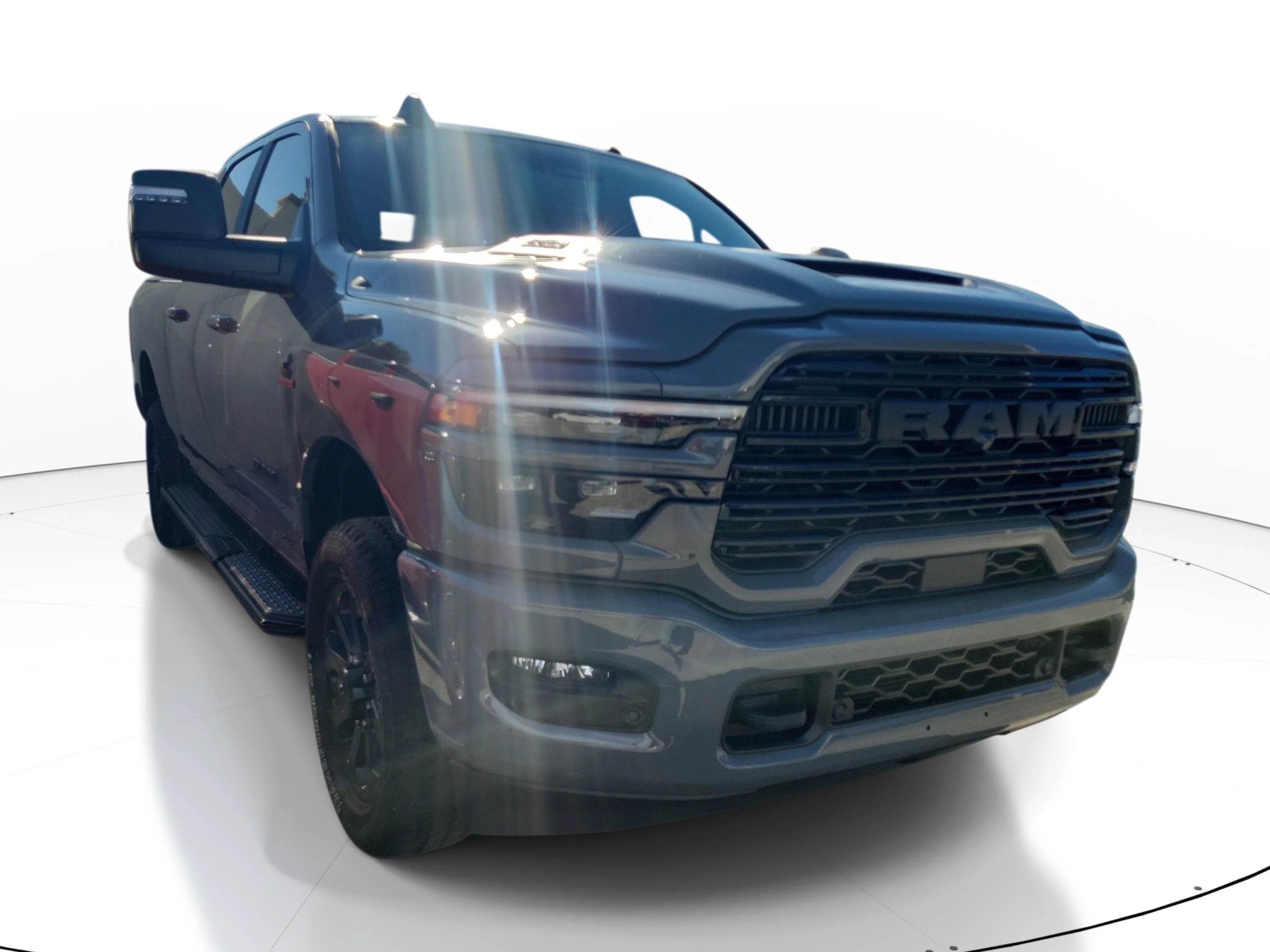 New 2026 Ceramic Gray Clearcoat RAM Laramie image 1