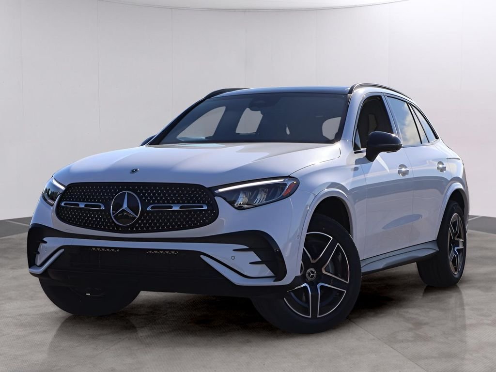 Used 2026 MANUFAKTUR Moonlight White Metallic Mercedes-Benz GLC 300 image 1